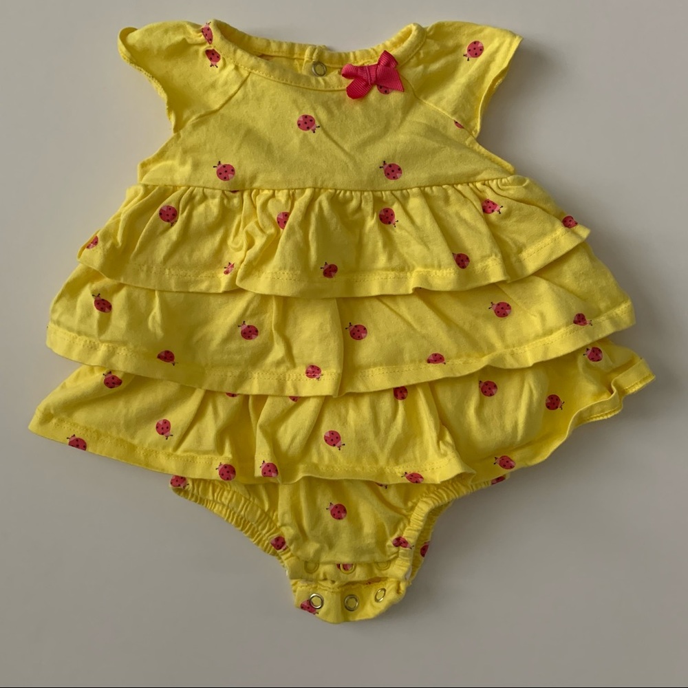 Carter’s Baby Girl 3 Months Ladybug Romper